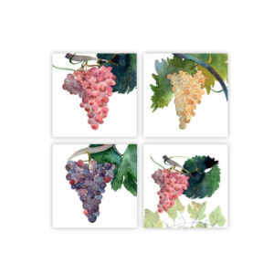 Set-4-tovaglioli-Grapes-La-Bottega-di-Casa