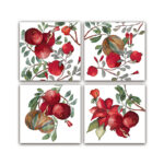 Set 4 tovaglioli Grenade