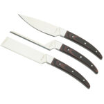 Coltelli per formaggi Caseus scuro