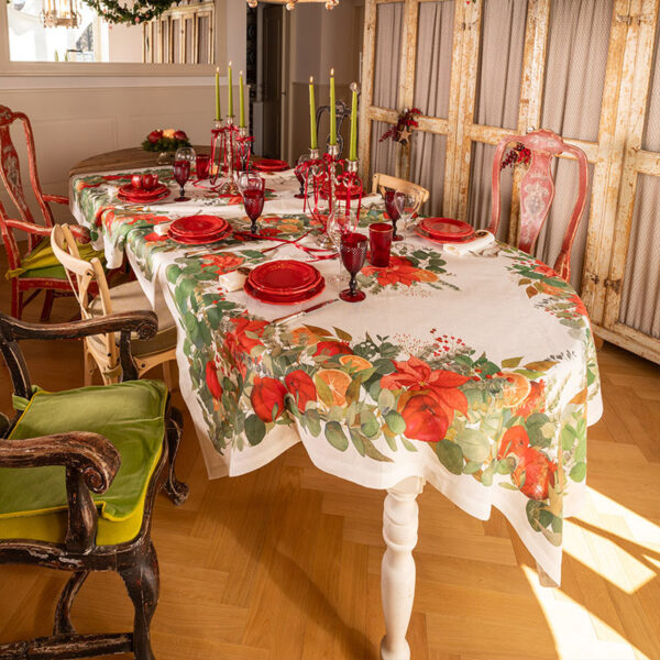 Tovaglia di lino Garland Glee - immagine 1