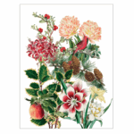 strofinaccio fiori e frutta