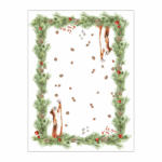 strofinaccio con scoiattoli