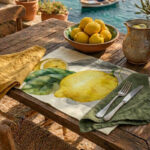 tovagliette con i limoni