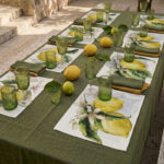 tovagliette con limoni